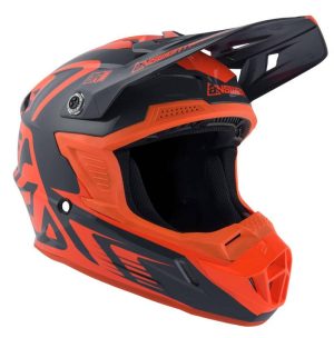 Casco Answer AR-1 Voyd Charcoal/Gray/Orange - Imagen 2