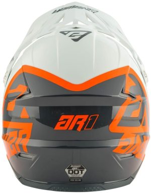 Casco Answer AR-1 Voyd Charcoal/Gray/Orange - Imagen 2