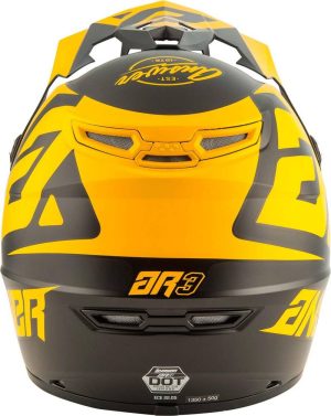 Casco Answer AR-3 Bold Black/Bus - Imagen 4