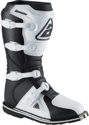 Bota Moto Answer AR1 Adulto White / Black - Imagen 2