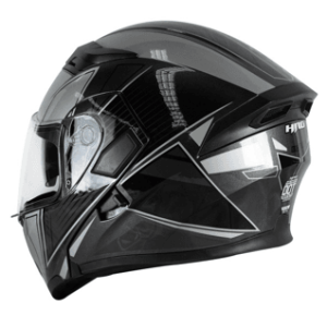 Casco Moto HRO 3400 DV Abatible Gris  Sun Visor - Imagen 3