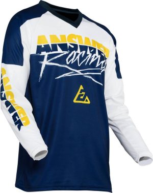 Jersey Answer Pro GLO Niños Yellow/Midnight/White - Imagen 2