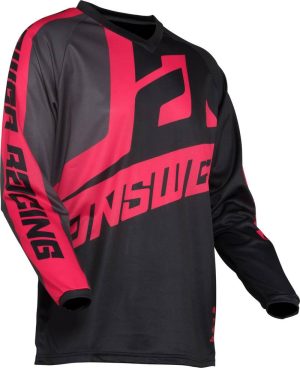 Jersey Answer Syncron Voyd Niños Black/Charcoal/Pink - Imagen 2