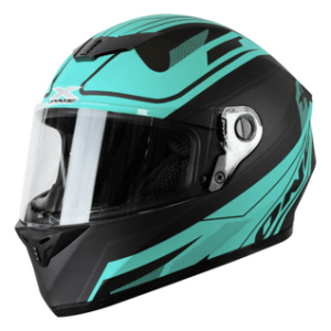 Casco Moto X-One 500 GT Tour Turquesa