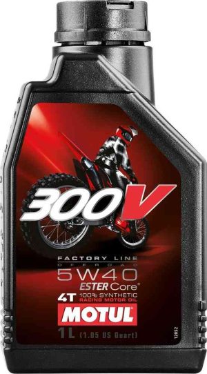 Lubricante Motul 300V.  5w40