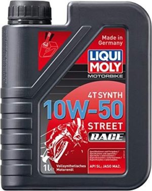 aceite motos liqui moly 10w50 stret race full sintetico