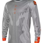 polo  Moto Airline Exo Gris/Naranjo Fox
