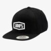 Gorra 100% Corpo Classic Snapback Hat Black/white