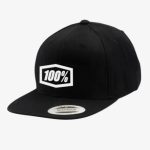 Gorra 100% Corpo Classic Snapback Hat Black/white