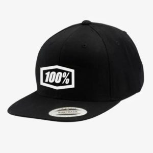 Gorra 100% Corpo Classic Snapback Hat Black/white