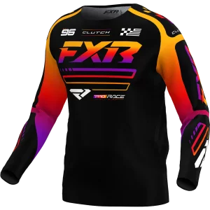 Polera Moto FXR Clutch Negro Spectrum