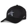 Gorra Alpinestars Blaze Flexfit. Negro Logo Astars (jockey)