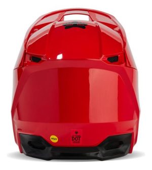 Casco Moto V Core Rojo Fox - Imagen 3