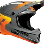 Casco Moto Cross Thor Enduro Gris Certificado Dot / Ece2206