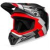 Casco Bell Mx9 Mips para Twitch, negro mate, rojo, talla M (57/58), color negro