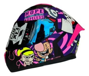 Casco Integral Shaft / Cartoon Network Sh-582 Billy Y Mandy - Imagen 3