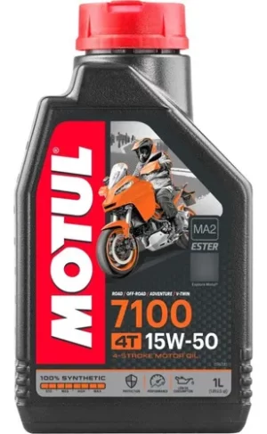 Aceite 7100 Motul 4t 15w50 100% Sintetico