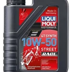 Aceite para motor Liqui Moly sintético 10W-50 para motos y cuatriciclos de 1 unidad x 1L