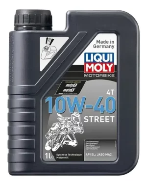 Aceite para motor Liqui Moly sintético 10W-40 para moto/cuatriciclo x 1L