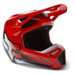 Casco Moto V1 Toxsyk Rojo/Negro Fox