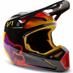 CASCO FOX RACING MIPS® V1 TOXSYK MX - NEGRO/DORADO - MOTOCROSS/OFFROAD
