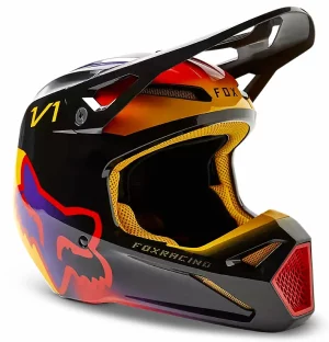 CASCO FOX RACING MIPS® V1 TOXSYK MX - NEGRO/DORADO - MOTOCROSS/OFFROAD