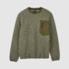 Poleron Lifestyle Survivalist Sherpa Verde Oliva Fox