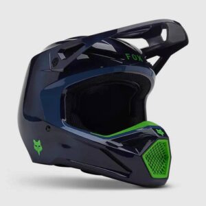 Casco Moto  Fox V1 Taunt Azul
