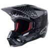 Casco Alpinestars Sm5 Solar Flare Cross @color gris oscuro