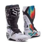 Botas Moto Fox Instinct Scans Edición Limitada | Blanco/Negro