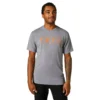 FOX Polera Lifestyle Pinnacle Gris/Naranjo