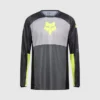 polera Moto 180 Flow Negro/Amarillo Fox