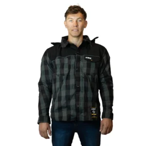 Chaqueta Moto Calle Outrider Horizon Gris Kmz