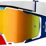 FXR Combat 2023 Gafas de motocross, blanco-azul